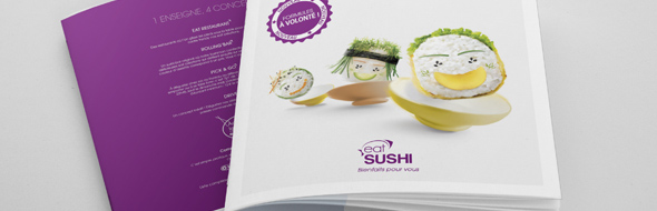 eat SUSHI menu